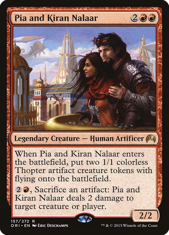 Image for Pia and Kiran Nalaar (157) (ORI) - Magic: The Gathering