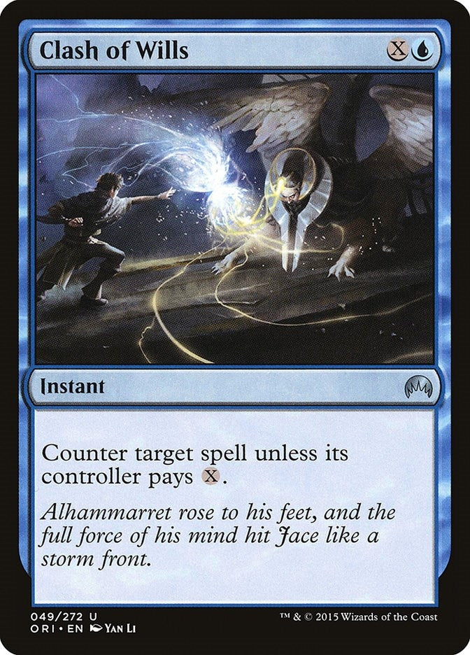 Image for Clash of Wills (49) (ORI) - Magic: The Gathering