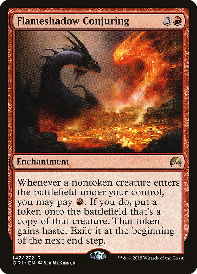 Image for Flameshadow Conjuring (147) (ORI) - Magic: The Gathering