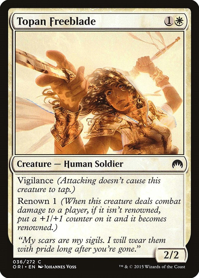 Image for Topan Freeblade (36) (ORI) - Magic: The Gathering