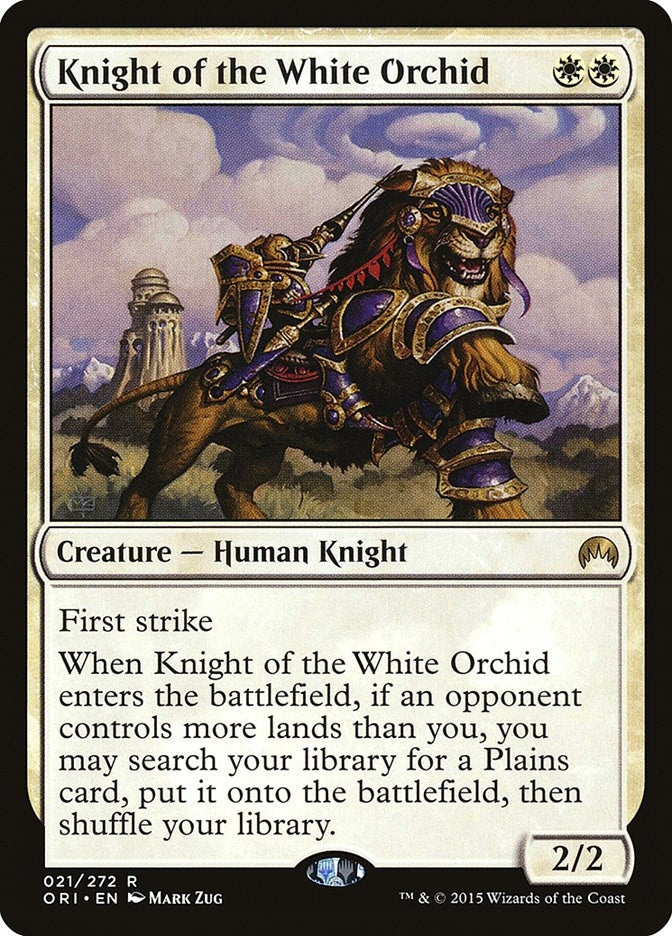 Image for Knight of the White Orchid (21) (ORI) - Magic: The Gathering