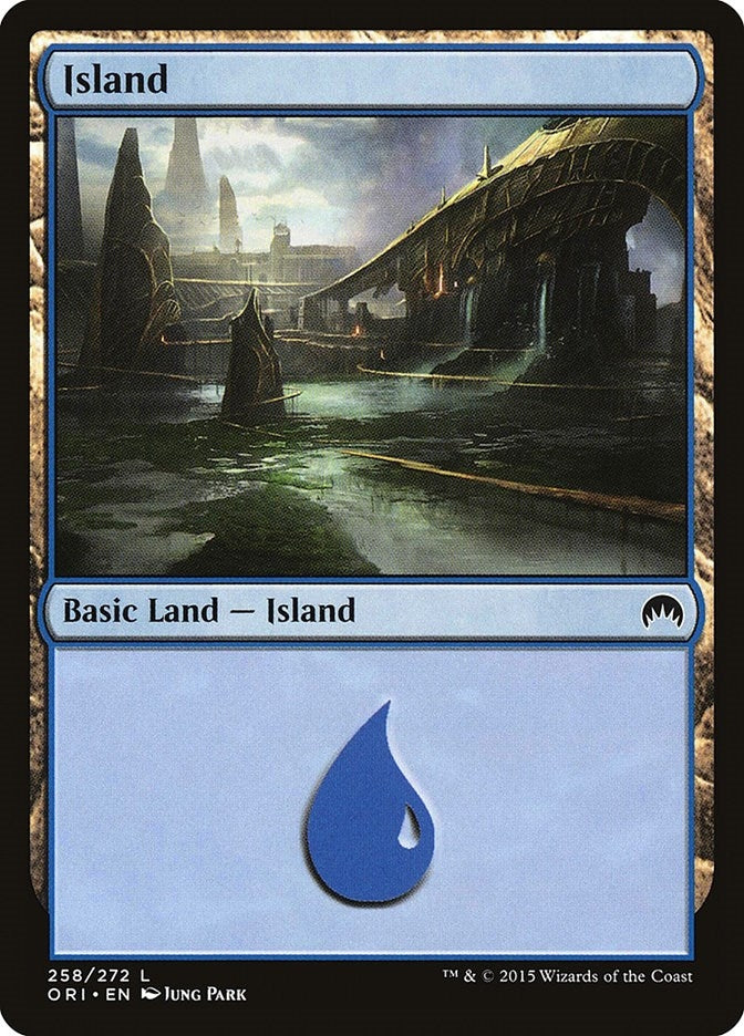 Image for Island (258) (258) (ORI) - Magic: The Gathering