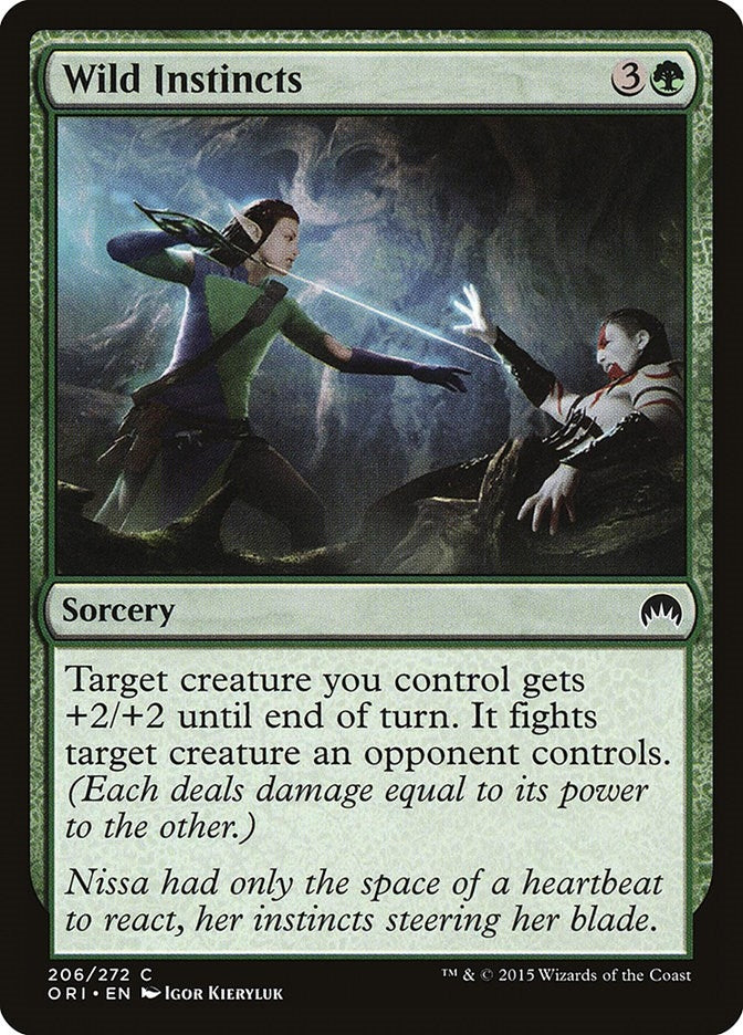 Image for Wild Instincts (206) (ORI) - Magic: The Gathering