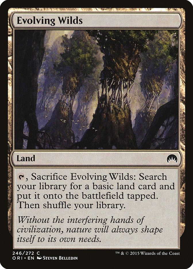 Image for Evolving Wilds (246) (ORI) - Magic: The Gathering