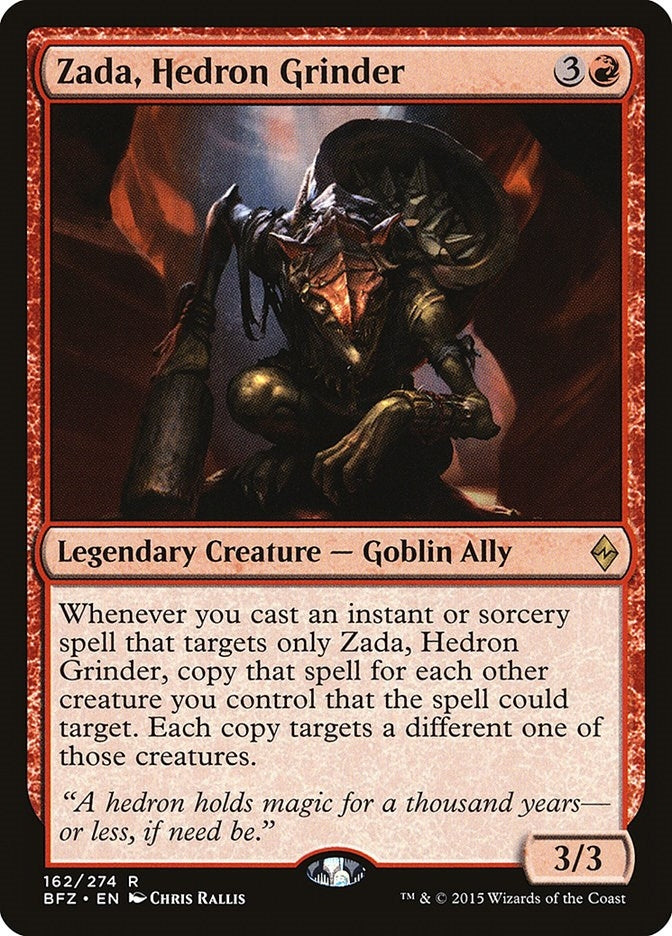 Image for Zada, Hedron Grinder (162) (BFZ) - Magic: The Gathering
