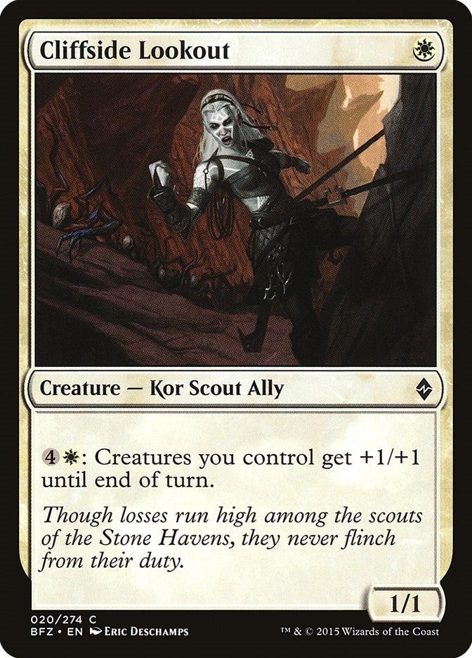 Image for Cliffside Lookout (20) (BFZ) - Magic: The Gathering