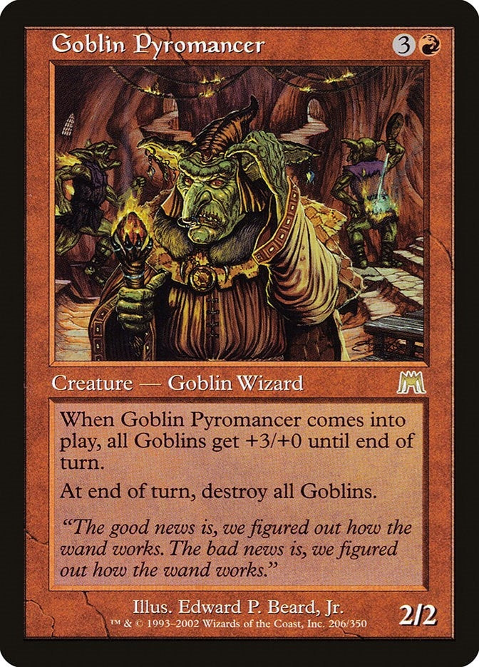 Goblin Pyromancer (206) (ONS)