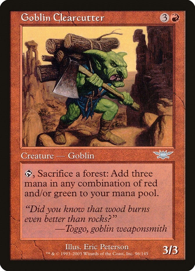 Goblin Clearcutter (96) (LGN)
