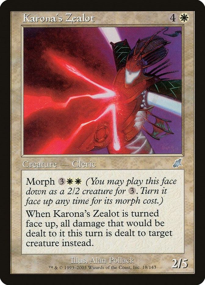 Karona's Zealot (18) (SCG)
