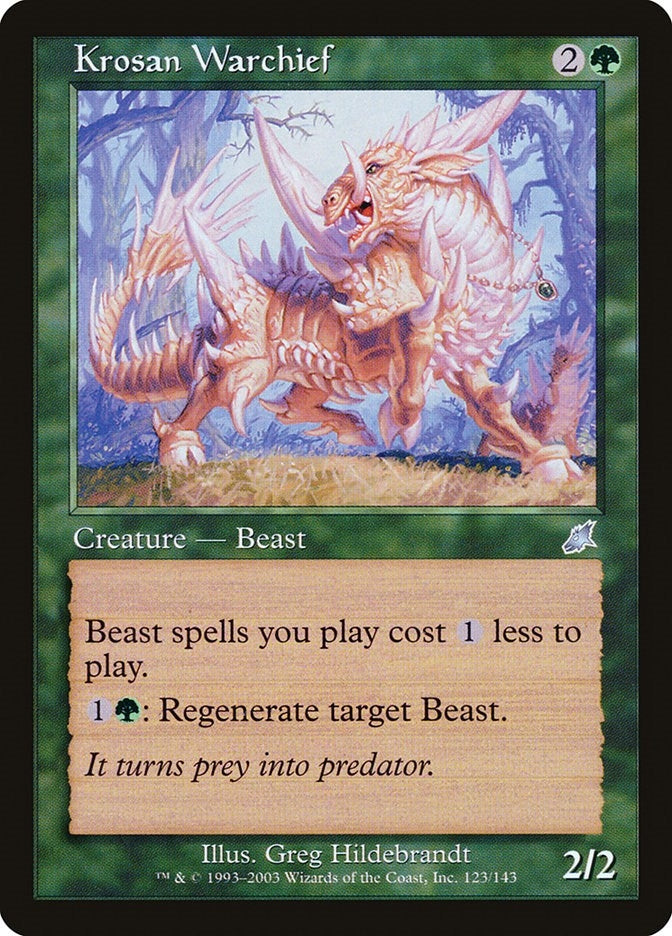 Krosan Warchief (123) (SCG)