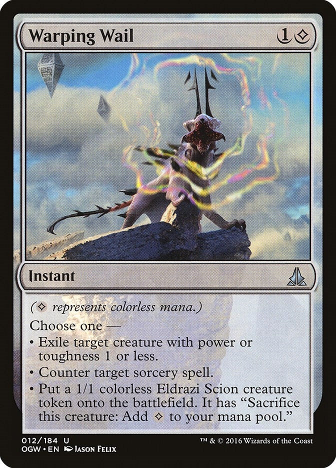 Image for Warping Wail (12) (OGW) - Magic: The Gathering