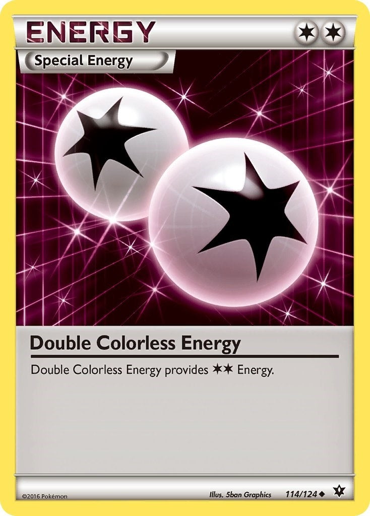 Image for Double Colorless Energy (114/124) (FCO) - Pokemon