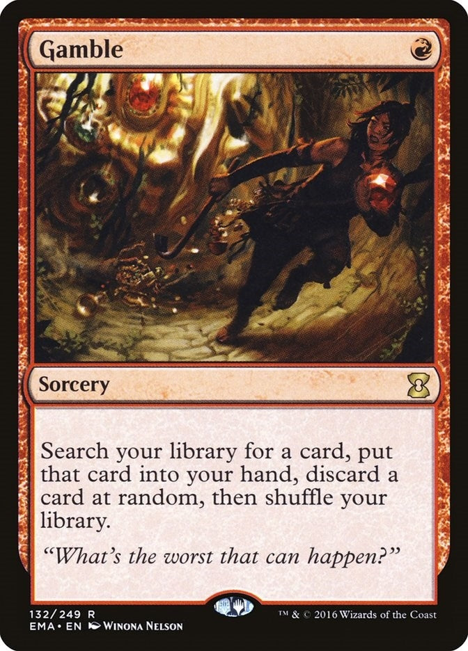 Image for Gamble (132) (EMA) - Magic: The Gathering