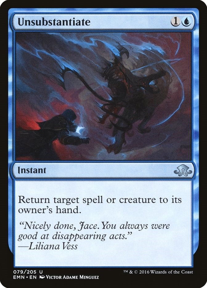 Image for Unsubstantiate (79) (EMN) - Magic: The Gathering