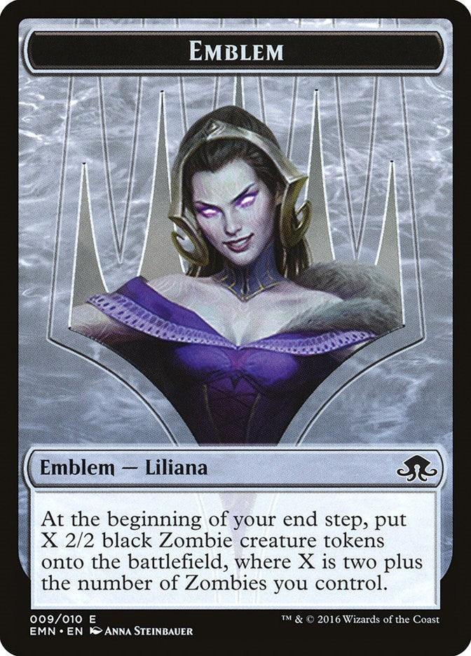 Image for Emblem - Liliana, the Last Hope (9) (EMN) - Magic: The Gathering