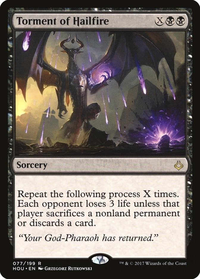 Image for Torment of Hailfire (77) (HOU) - Magic: The Gathering
