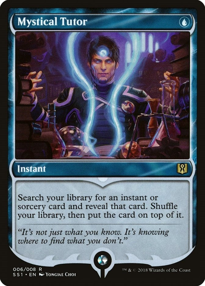 Image for Mystical Tutor (6) (SS1) - Magic: The Gathering