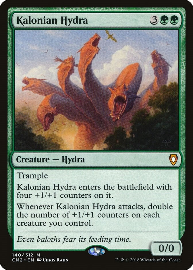Image for Kalonian Hydra (140) (CM2) - Magic: The Gathering