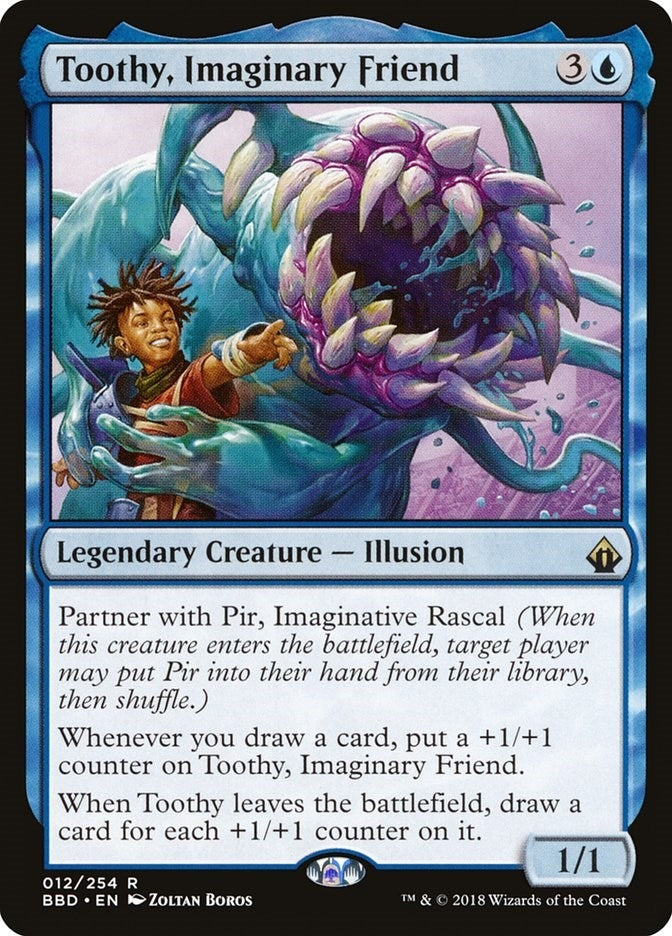 Image for Toothy, Imaginary Friend (12) (BBD) - Magic: The Gathering