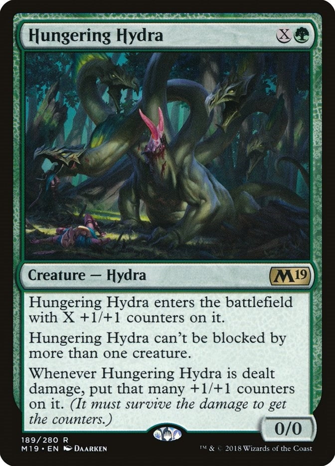 Image for Hungering Hydra (189) (M19) - Magic: The Gathering
