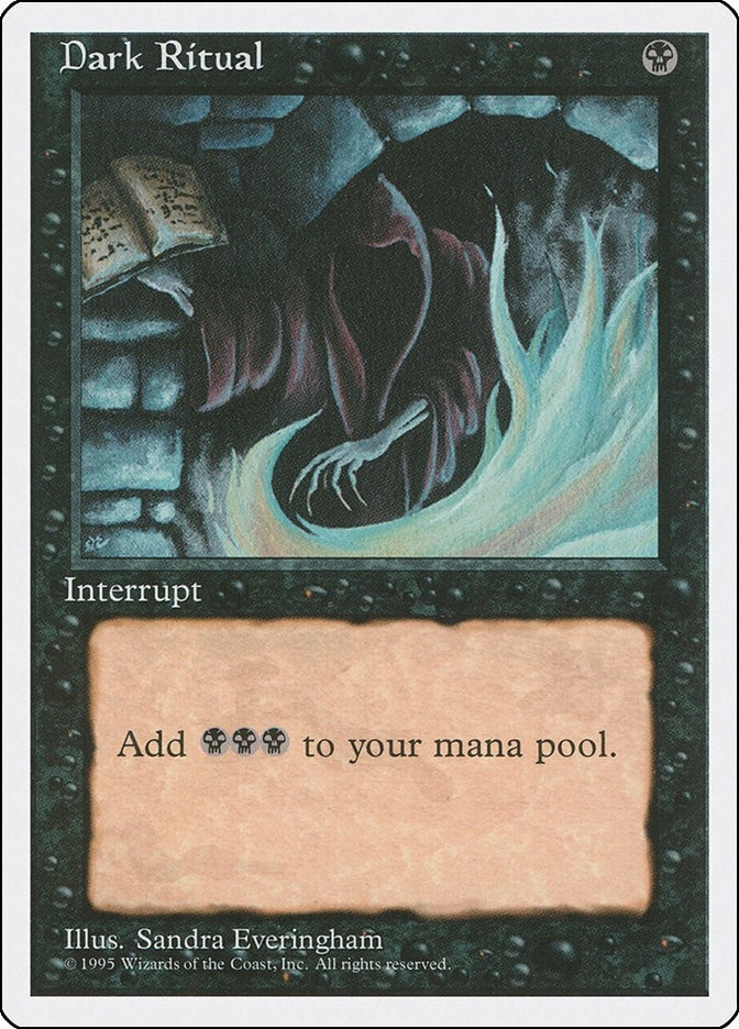 Image for Dark Ritual (13) (4ED) - Magic: The Gathering