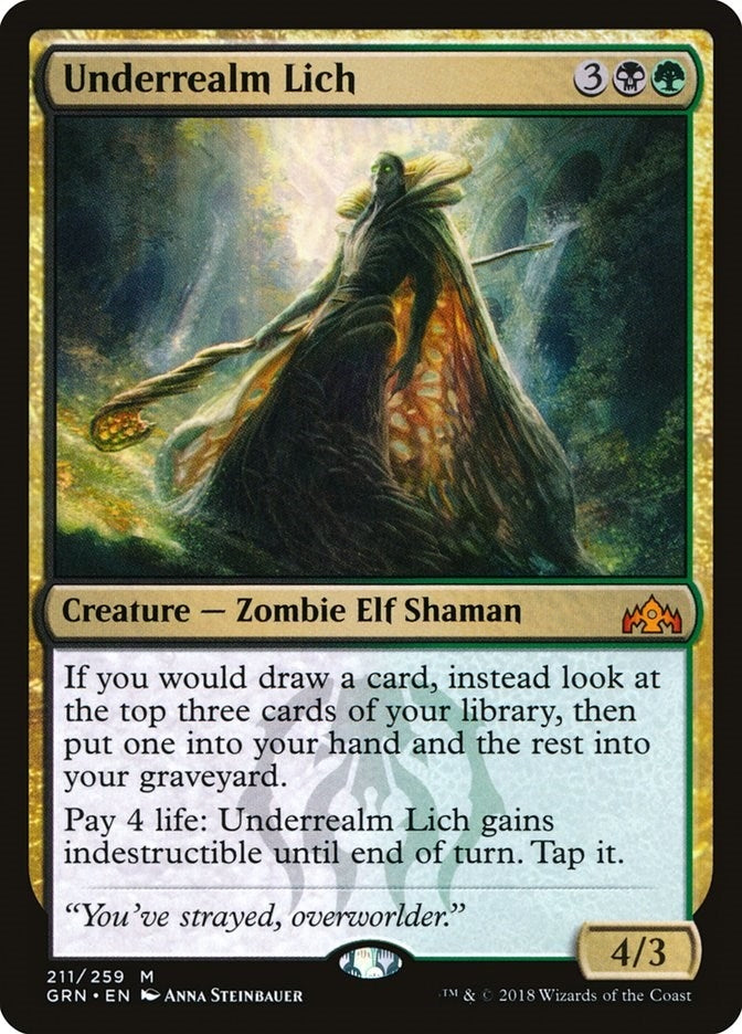 Image for Underrealm Lich (211) (GRN) - Magic: The Gathering
