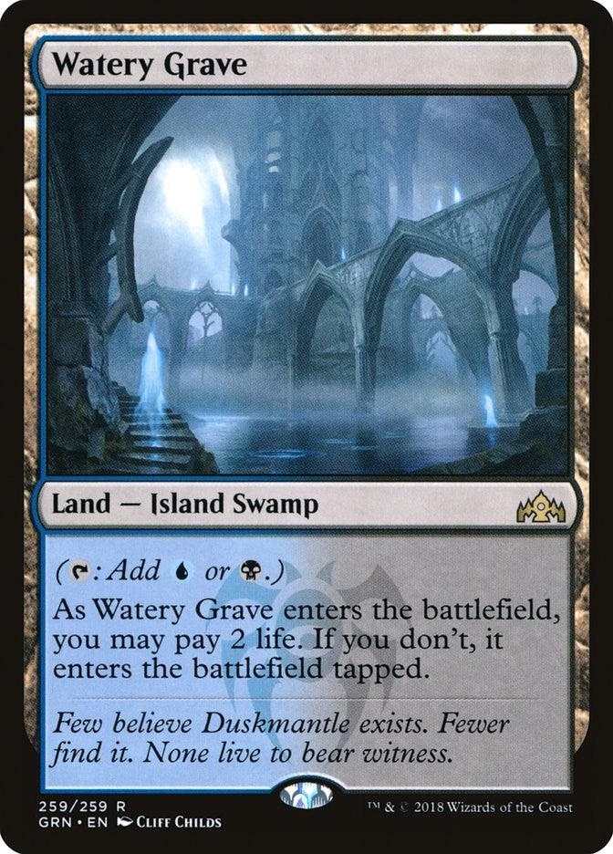 Image for Watery Grave (259) (GRN) - Magic: The Gathering