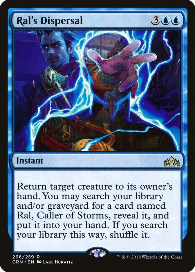Image for Ral's Dispersal (266) (GRN) - Magic: The Gathering