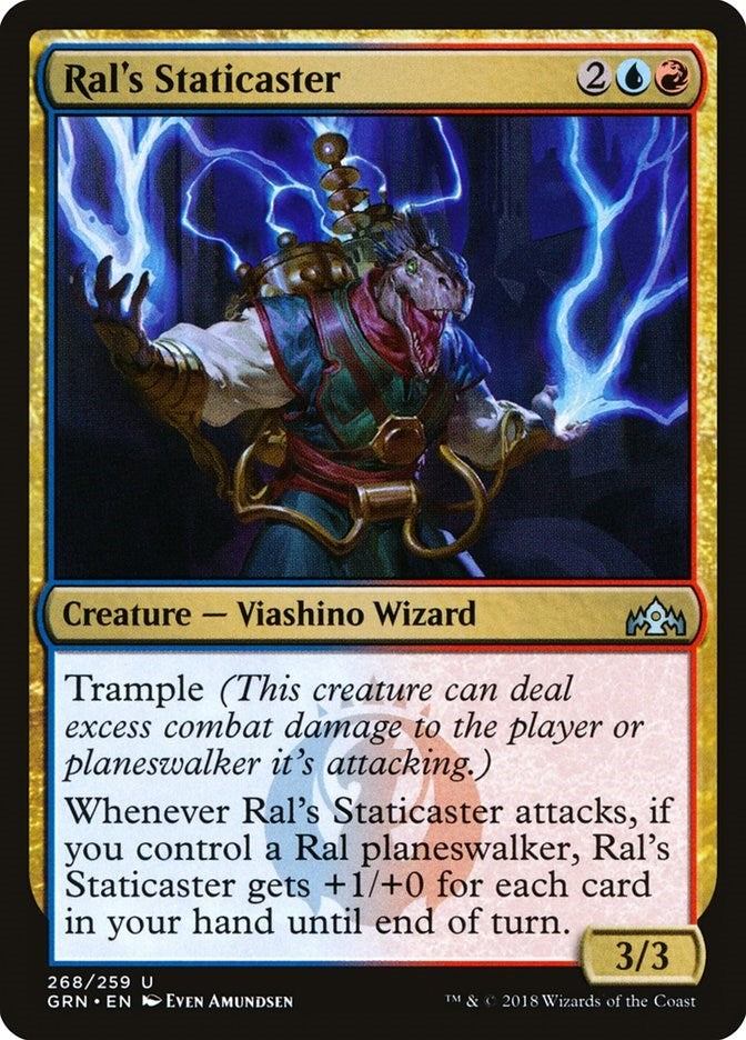 Image for Ral's Staticaster (268) (GRN) - Magic: The Gathering