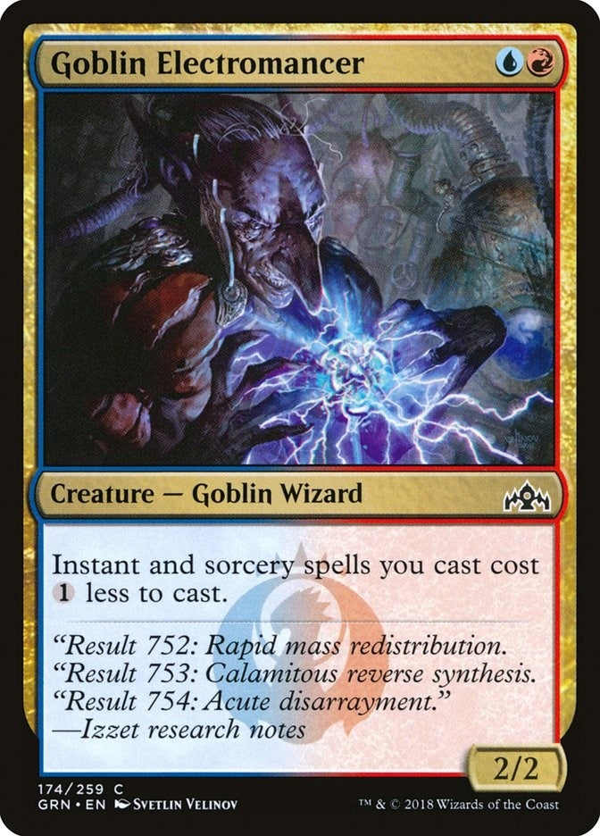 Image for Goblin Electromancer (174) (GRN) - Magic: The Gathering