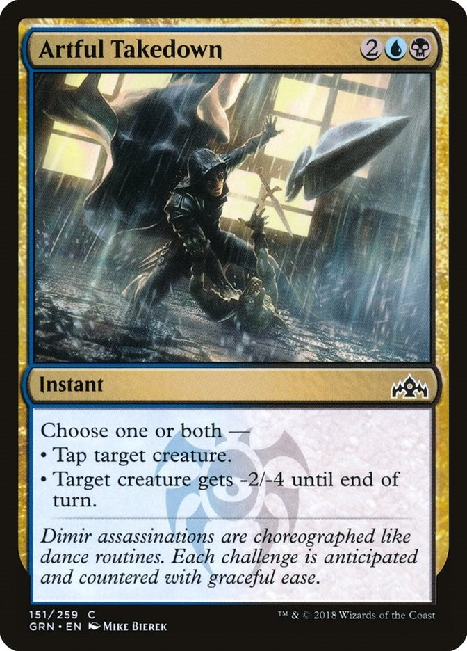 Image for Artful Takedown (151) (GRN) - Magic: The Gathering