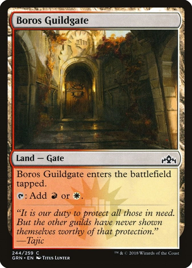Image for Boros Guildgate (244) (244) (GRN) - Magic: The Gathering
