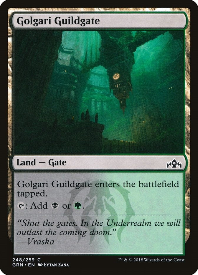 Image for Golgari Guildgate (248) (248) (GRN) - Magic: The Gathering