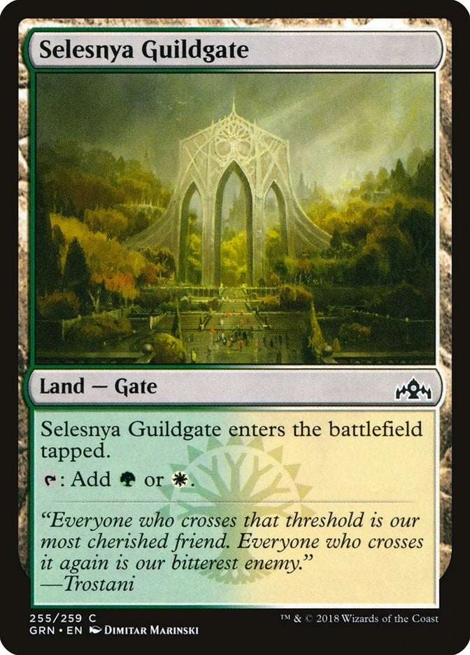Image for Selesnya Guildgate (255) (255) (GRN) - Magic: The Gathering