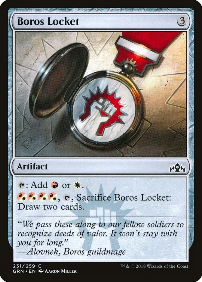 Image for Boros Locket (231) (GRN) - Magic: The Gathering