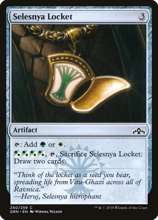 Image for Selesnya Locket (240) (GRN) - Magic: The Gathering