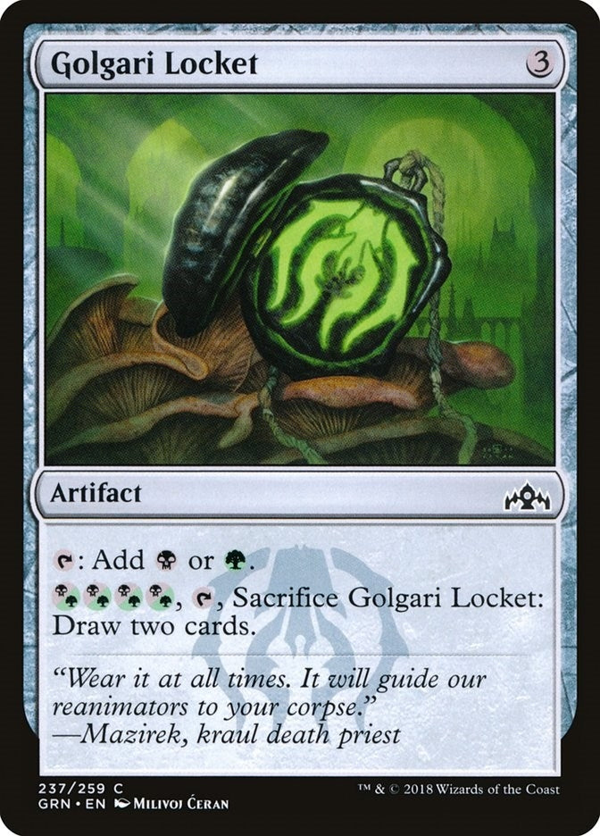 Image for Golgari Locket (237) (GRN) - Magic: The Gathering