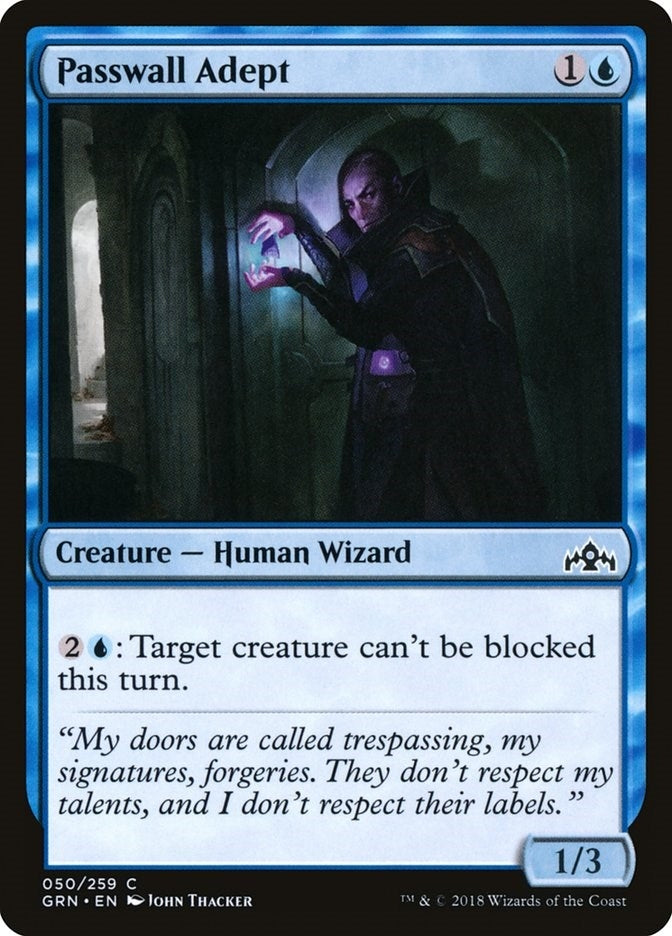 Image for Passwall Adept (50) (GRN) - Magic: The Gathering