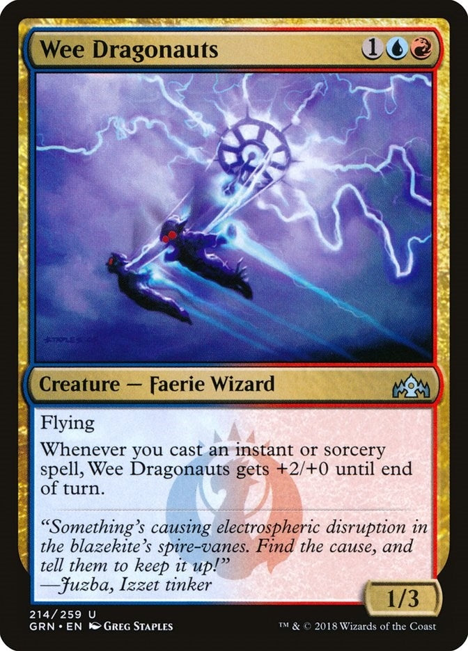 Image for Wee Dragonauts (214) (GRN) - Magic: The Gathering