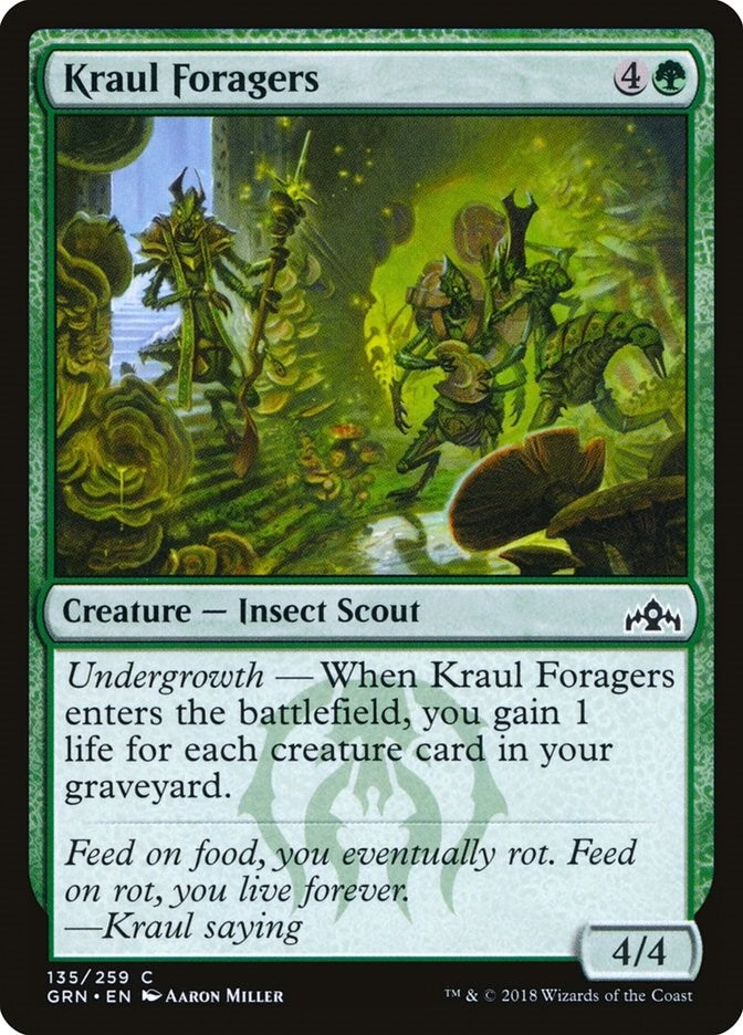 Image for Kraul Foragers (135) (GRN) - Magic: The Gathering