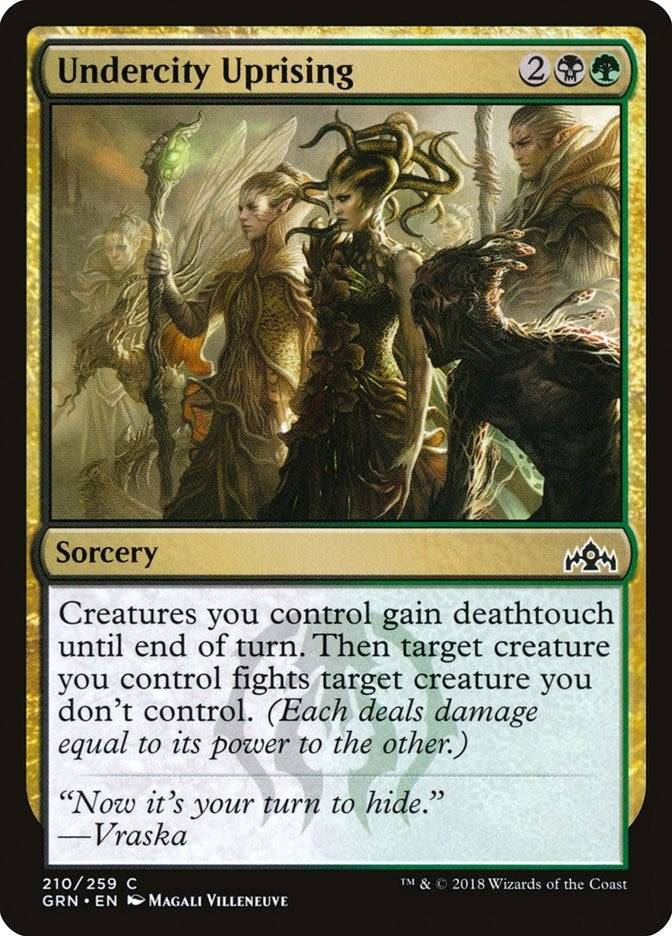 Image for Undercity Uprising (210) (GRN) - Magic: The Gathering