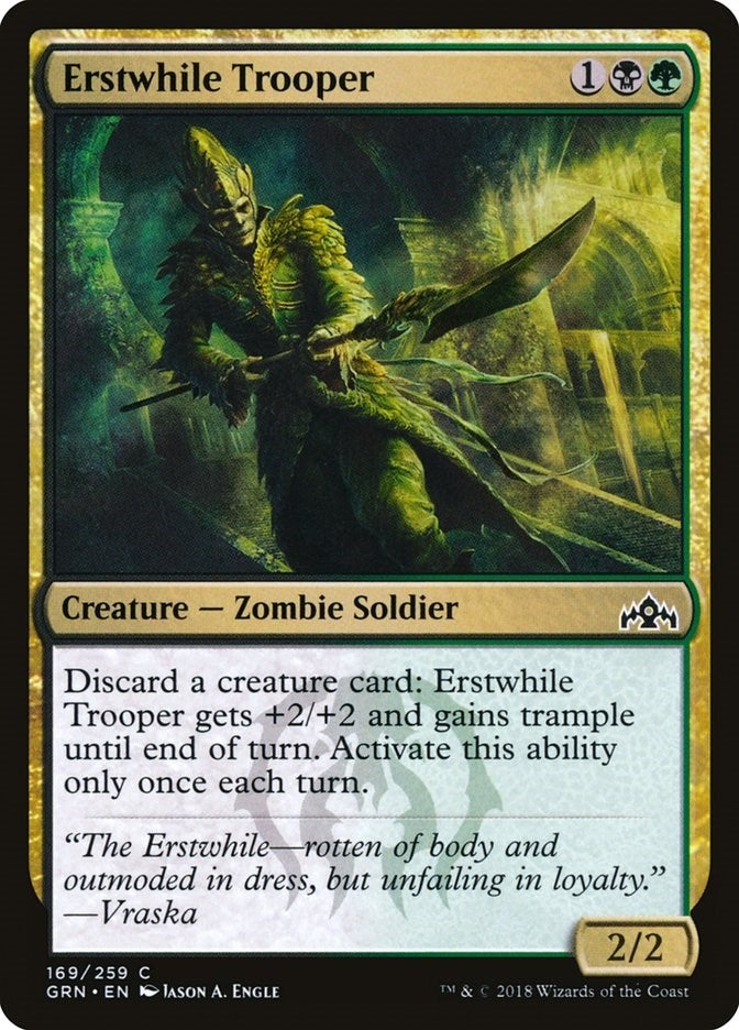 Image for Erstwhile Trooper (169) (GRN) - Magic: The Gathering