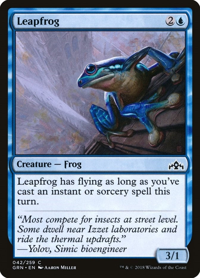 Image for Leapfrog (42) (GRN) - Magic: The Gathering