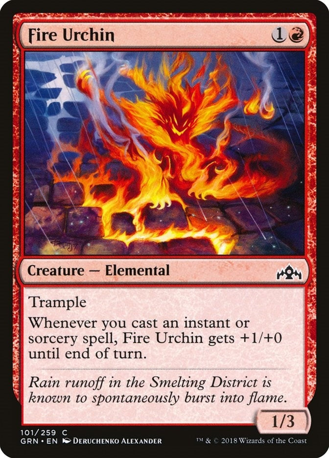 Image for Fire Urchin (101) (GRN) - Magic: The Gathering