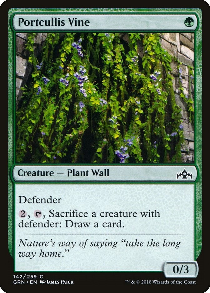 Image for Portcullis Vine (142) (GRN) - Magic: The Gathering