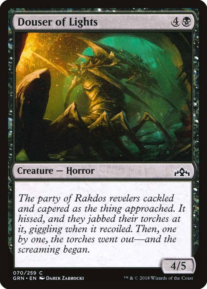 Image for Douser of Lights (70) (GRN) - Magic: The Gathering