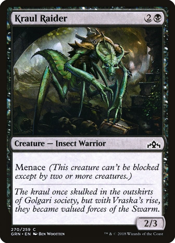 Image for Kraul Raider (270) (GRN) - Magic: The Gathering