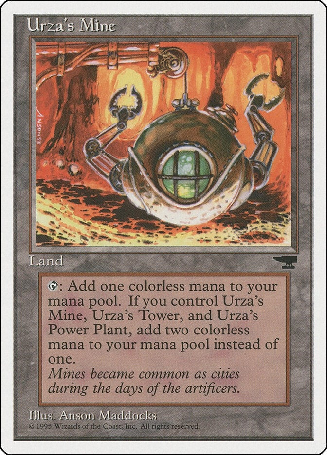 Image for Urza's Mine (Clawed Sphere) (CHR) - Magic: The Gathering