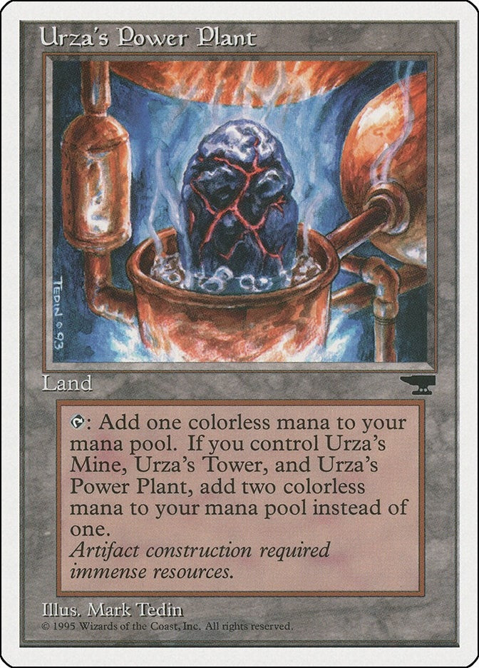 Image for Urza's Power Plant (Rock in Pot) (CHR) - Magic: The Gathering