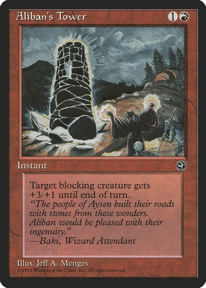 Image for Aliban's Tower [Version 2] (77) (HML) - Magic: The Gathering
